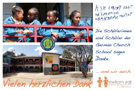 Schülerinnnen und Schüler der German Church School