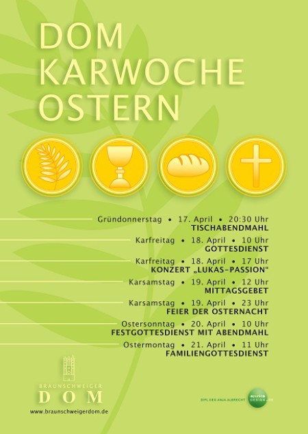 Plakat Ostern 2025