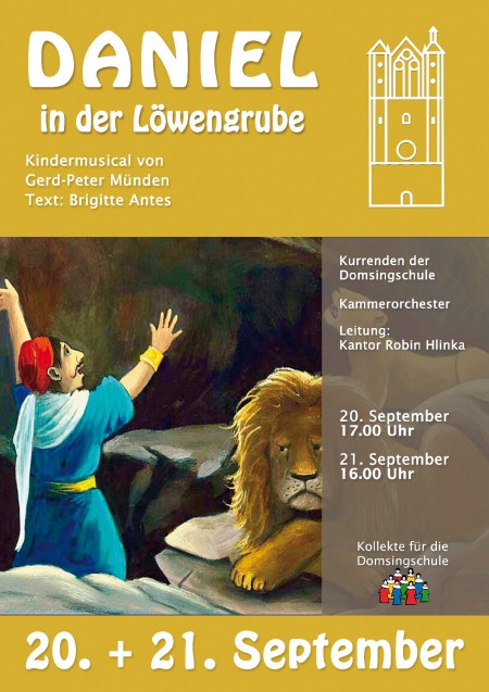 Plakat Daniel in der Löwegrube