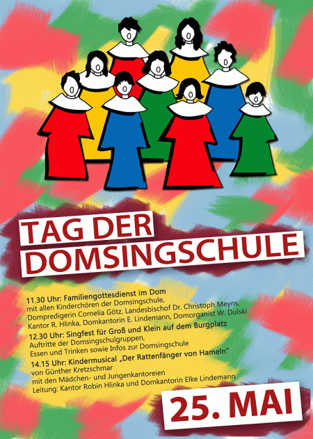 Plakat Tag der Domsingschule