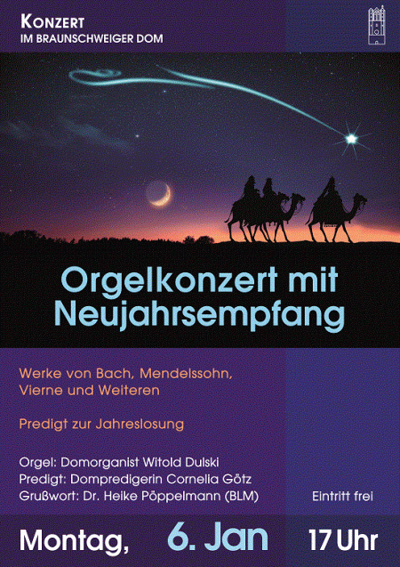 Plakat Neujahrsempfang